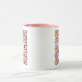 Gruseliger Retro-Geist Tasse (Zentrum)