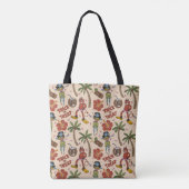 Gruseliger Retro-Luau Tasche (Rückseite)