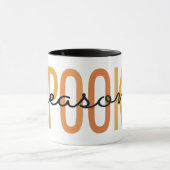 Gruseliger-Saison-Becher Tasse (Zentrum)