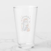 Gruseliger Saison-Vibes-Geist Glas (Rückseite)