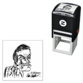 gruseliger Schurke Cartoon Permastempel (Beispiel)