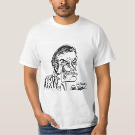 gruseliger Schurke Cartoon T-Shirt