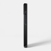 Gruseliger schwarzer Metall Case-Mate iPhone-Hülle iPhone Hülle (Linke Seite)