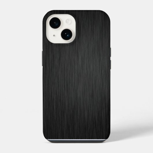 Gruseliger schwarzer Metall Case-Mate iPhone-Hülle iPhone Hülle (Rückseite)