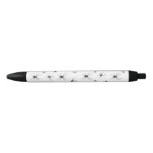 Gruseliger schwarzer Spinnen-Stift Kugelschreiber (Vorderseite)