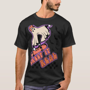 Gruseliger Spinner, echtes Vintage-Gespenst Hallow T-Shirt