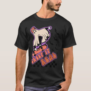 Gruseliger Spinner, es ist echtes Vintage-Gespenst T-Shirt