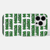 Gruseliger Spinner iPhone Hülle (Rückseite (Horizontal))