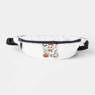 Gruseliger Spitzen-Geist Halloween Bauchtasche