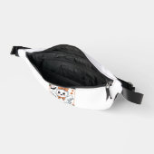Gruseliger Spitzen-Geist Halloween Bauchtasche (Offen)