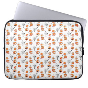 Gruseliger süßer Baby-Fledermaus-Halloween-Geschen Laptopschutzhülle