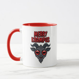 Gruseliger Süßer Fröhlicher Krampus Tasse
