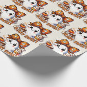 Gruseliger Süßer Geist Geschenkpapier (Ecke)