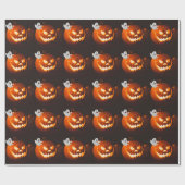 Gruseliger Süßer Geist Halloween Geschenkpapier (Flach)