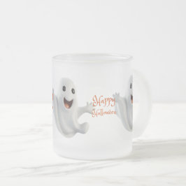 Gruseliger Süßer Geist Halloween Mattglastasse