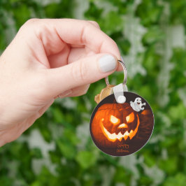 Gruseliger Süßer Geist Halloween Schlüsselanhänger