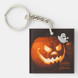 Gruseliger Süßer Geist Halloween Schlüsselanhänger
