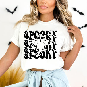 Gruseliger Süßer Geist Halloween T-Shirt