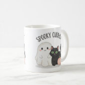 Gruseliger süßer Halloween-Becher Kaffeetasse (VorderseiteRechts)