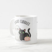 Gruseliger süßer Halloween-Becher Kaffeetasse (Vorderseite Links)