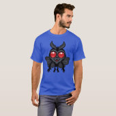 Gruseliger süßer Kryptid-Mothman-Monster T-Shirt (Vorne ganz)