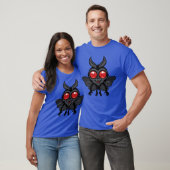 Gruseliger süßer Kryptid-Mothman-Monster T-Shirt (Unisex)