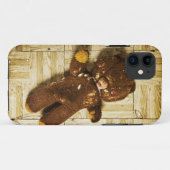 Gruseliger Teddybär Case-Mate iPhone Hülle (Rückseite (Horizontal))