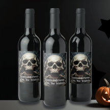 Gruseliger Totenkopf Halloween Gothic Personalisie