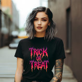Gruseliger Trick oder Treat Halloween T-Shirt