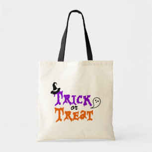 Gruseliger Trick-or-Treat-Halloween-Tragetasche Tragetasche
