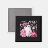 Gruseliger und würziger und alles nette Halloween  Magnet (Vorderseite/Rückseite)