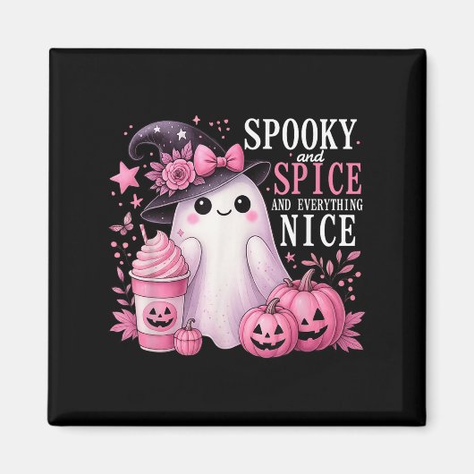 Gruseliger und würziger und alles nette Halloween  Magnet (Vorne)