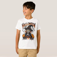Gruseliger Vampir-Halloween-Kinder-T-Shirt