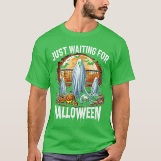Gruseliger Vibe-Skelett, das nur auf Halloween war T-Shirt