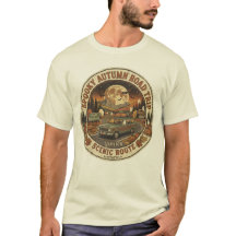 Gruseliger Vintage-Autobahn-Trip Halloween Retro-R