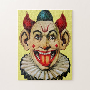 Gruseliger Vintage Clown 1 Puzzle