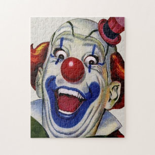 Gruseliger Vintage Clown 5 Puzzle