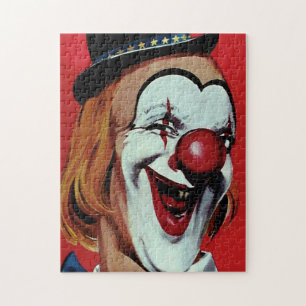 Gruseliger Vintage Clown 8 Puzzle