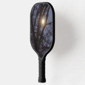 Gruseliger Vollmond Pickleball Schläger (Links)