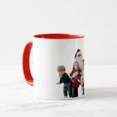 Gruseliger Weihnachtsmann ? Tasse (Vorderseite Links)