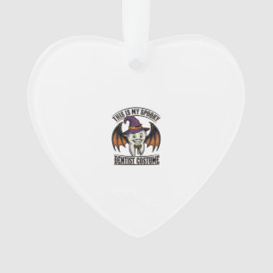 Gruseliger Zahnarzt-Kostüm Halloween Zahnarzt-Shir Ornament