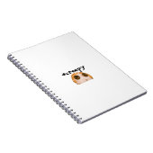 Gruseliges Anya Notizbuch Notizblock (Rechte Seite)