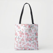 Gruseliges Blumenmuster Tasche (Vorderseite)