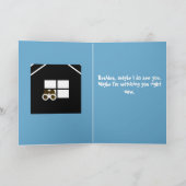 GRUSELIGES Denken an Sie Karte (Innenseite)