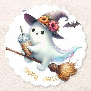 Gruseliges Frohes Halloween Untersetzer