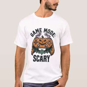 Gruseliges Gamer-Shirt Vintage-Halloween-Controlle T-Shirt