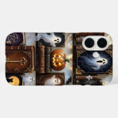 Gruseliges gemütliches iPhone-Case Geist-Kürbis-Bü Case-Mate iPhone Hülle (Rückseite (Horizontal))