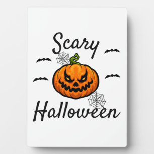 Gruseliges Halloween Fotoplatte