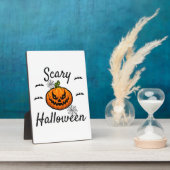 Gruseliges Halloween Fotoplatte (Seite)
