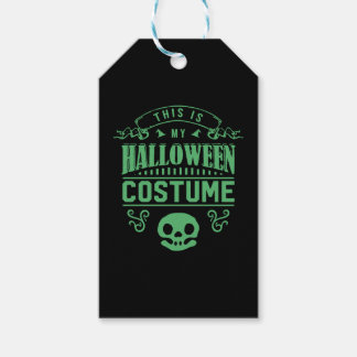 Gruseliges Halloween Geschenkanhänger